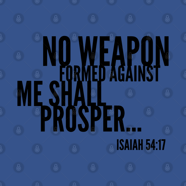 no weapon formed against me scripture kjv