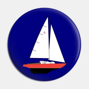 Pearson Ensign Sailboat Pin