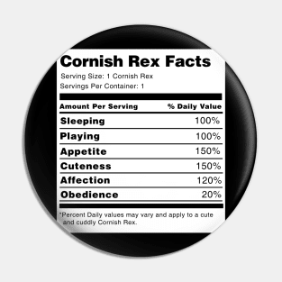 Cornish Rex Facts Pin