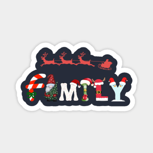 Family , Family Christmas Matching Xmas Tree,Holiday Gift. Matching Christmas Santa gift Party Magnet