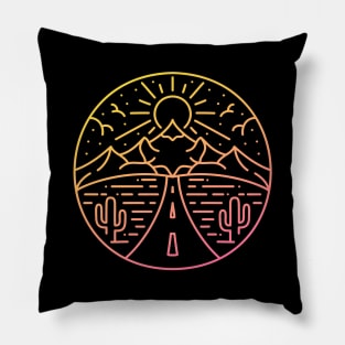 Chasing The Sun Pillow