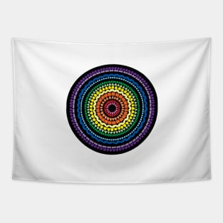 Pride Mandala Tapestry