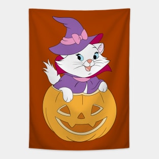 Halloween Cat Tapestry