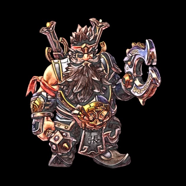 Overwatch Torbjorn Zhang Fei Skin by Green_Shirts