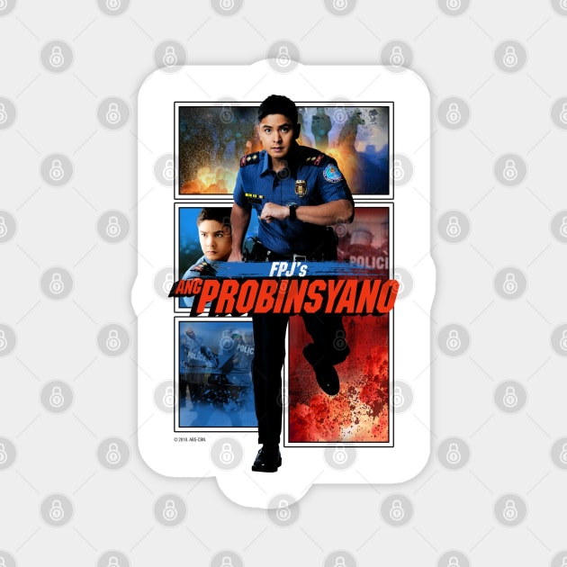 Ang Probinsyano Colored Comic Coco Martin Magnet by ABSI