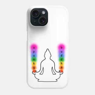 Chakra Buddha (Dark) Phone Case