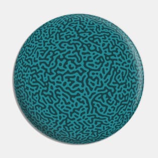 Turing Pattern Sphere (Green) Pin