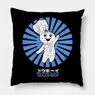 Doughboy Retro Vintage Pillow