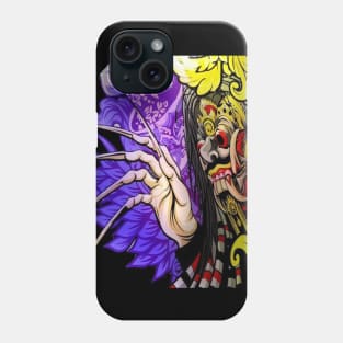 Scary human Phone Case