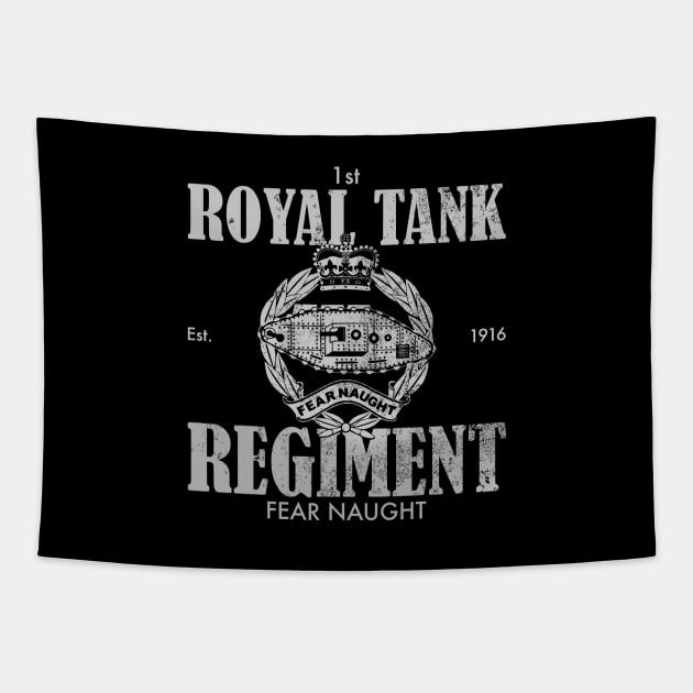 1st Royal Tank Regiment Tapestry by TCP