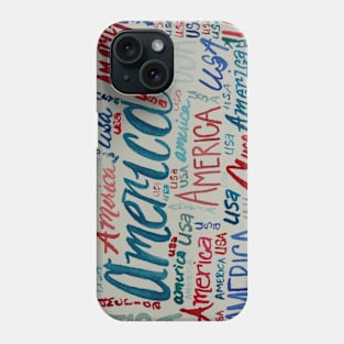 America America America Phone Case