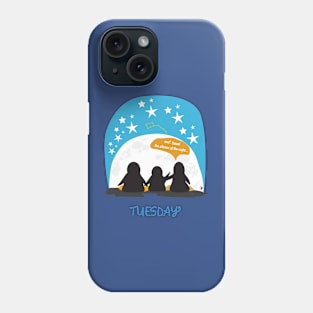 The silence of the night – Wear Penguins on Tuesday Phone Case