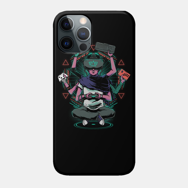 God Of Gaming Gamer Etui Na Telefon Teepublic Pl