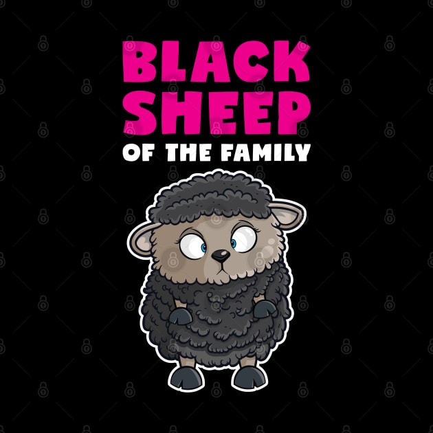 Black Sheep Of The Family | Sheep by DesignINKZ