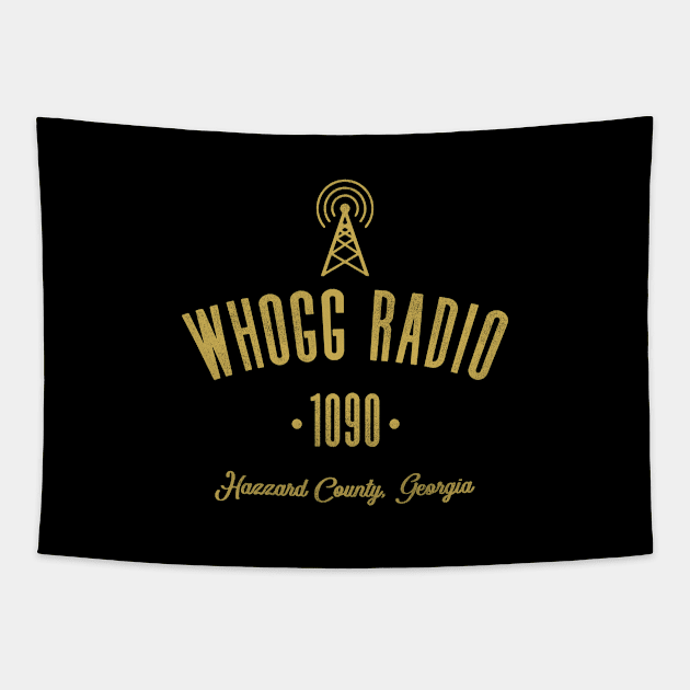 WHOGG Radio Hazzard County Tapestry by deadright