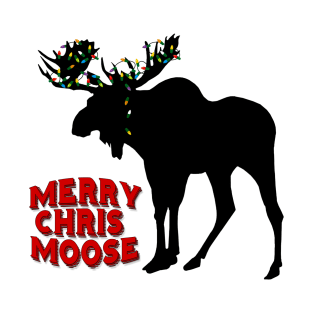 Merry Chrismoose Christmas T-Shirt