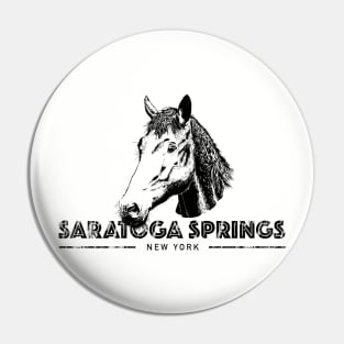 Saratoga Springs New York Pin