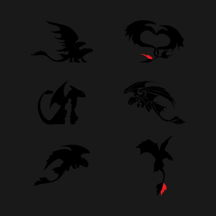 Toothless Dragon - How to train your dragon T-Shirt