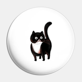 Little black cat Pin