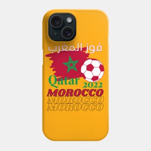 Morocco Qatar World Cup 2022 Phone Case