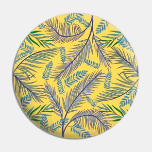 Palm plants leafs Pin