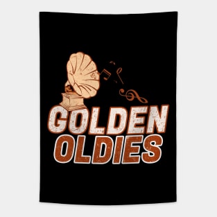 Vintage Golden Oldies Music Tapestry