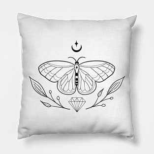 Mystic Butterfly Pillow