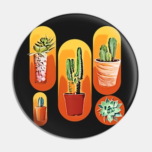 Cactus and Succulents Pin