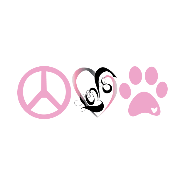 Peace, Love, Animals by digitaldoodlers