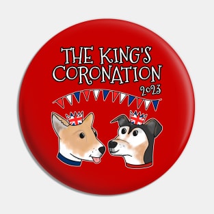 The Kings Coronation 2023 Dogs UK Flag Pin