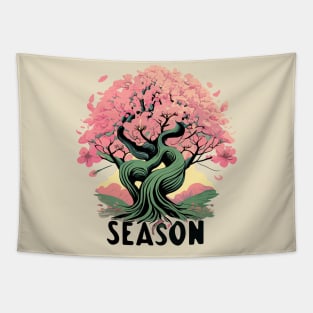 Sakura Season Tapestry