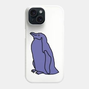 Very Peri Periwinkle Blue Penguin Color of the Year 2022 Phone Case