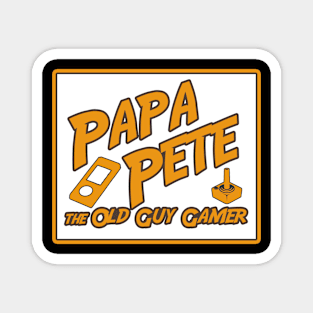 Papa Pete - Framed Logo Magnet