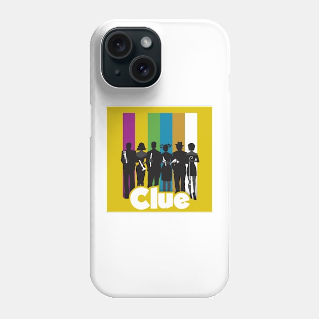 clue the movie Phone Case by kaefshop