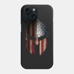 American Spartan Warrior Helmet Phone Case