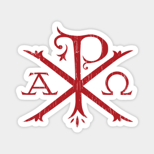 Chi Rho and Alpha Omega Magnet