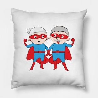 super grandparents 3 Pillow