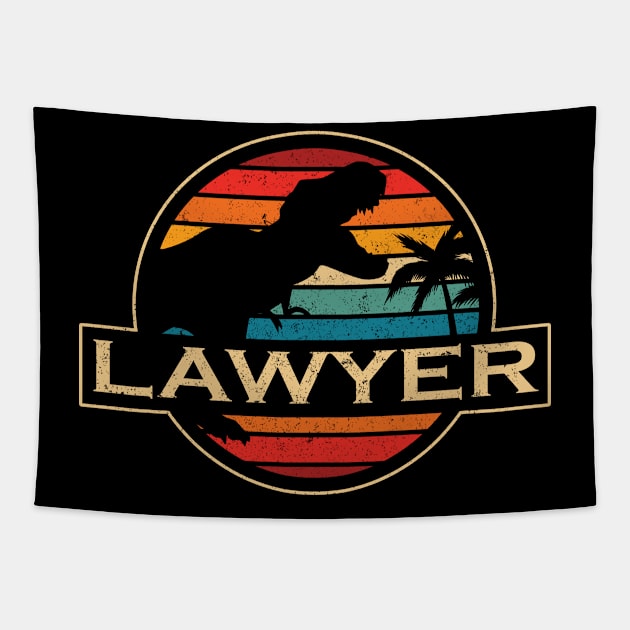 Lawyer Dinosaur Tapestry by SusanFields