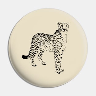 Cheetah Pin