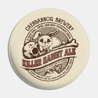 Killer Rabbit Ale Pin