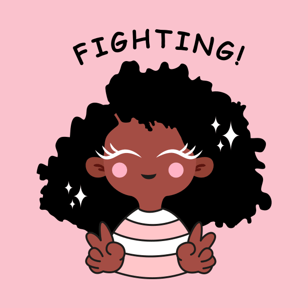 Keep fighting with black girl by Riczdodo