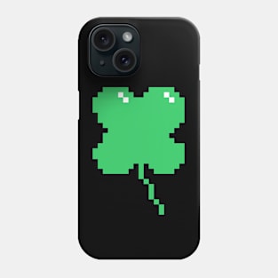 8-Bit Pixel Clover Phone Case