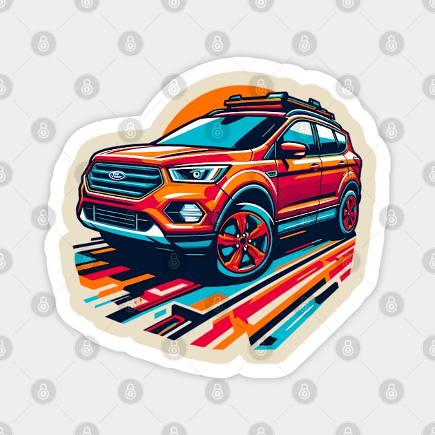 Ford Escape Magnet by Vehicles-Art