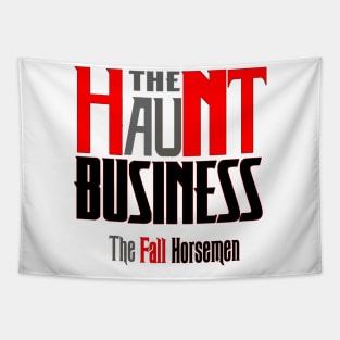 The Haunt Business Logo Tapestry