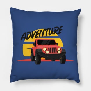 Jeep Adventure Pillow