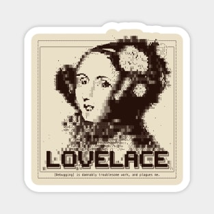 Lovelace Ascii Magnet