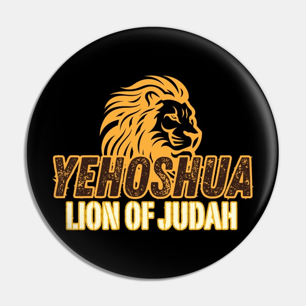 Lion of Judah Pin by Kikapu creations