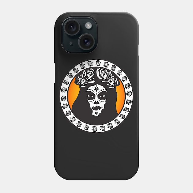 Sugar Skull Phone Case by EricGarcia