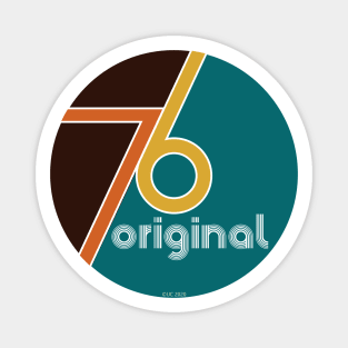 "76 original" design Magnet