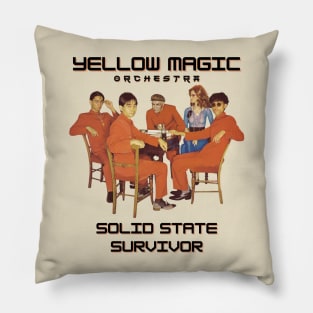 Solid State Survivor Original Aesthetic Tribute 〶 Pillow